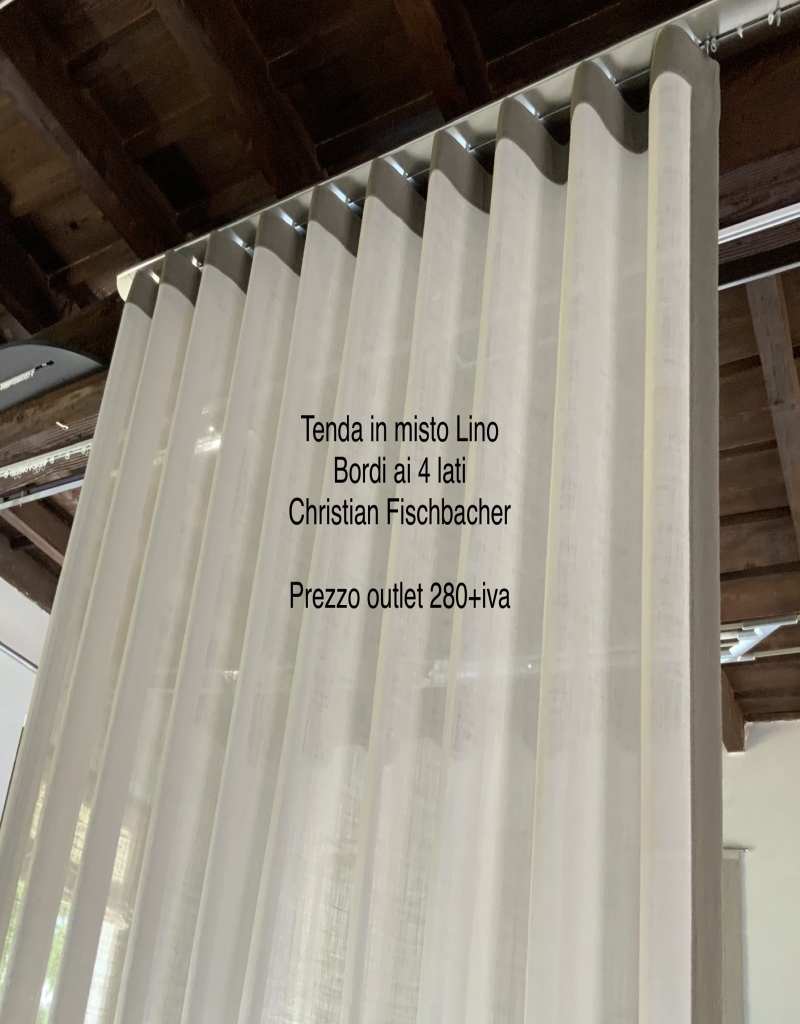 Tenda con bordi Christian Fischbacher 
